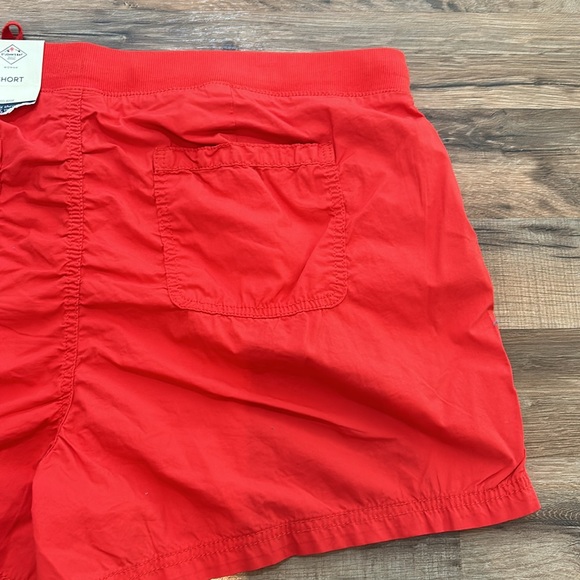 ST JOHNS BAY WOMENS SHORT 4.5” MID RISE ORANGE SIZE 18 W NEW - Picture 4 of 9